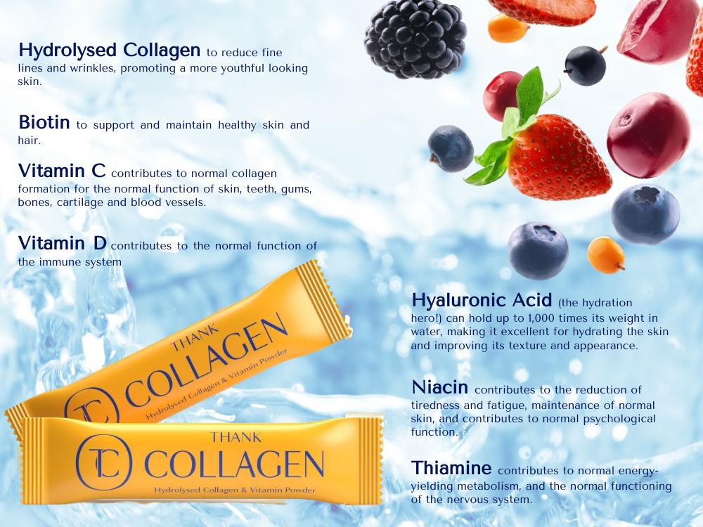 
                  
                    Hydrolysed Collagen & Vitamin Powder
                  
                